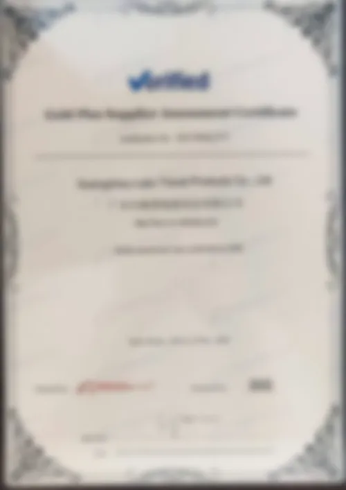 SGS product quality test report and certification