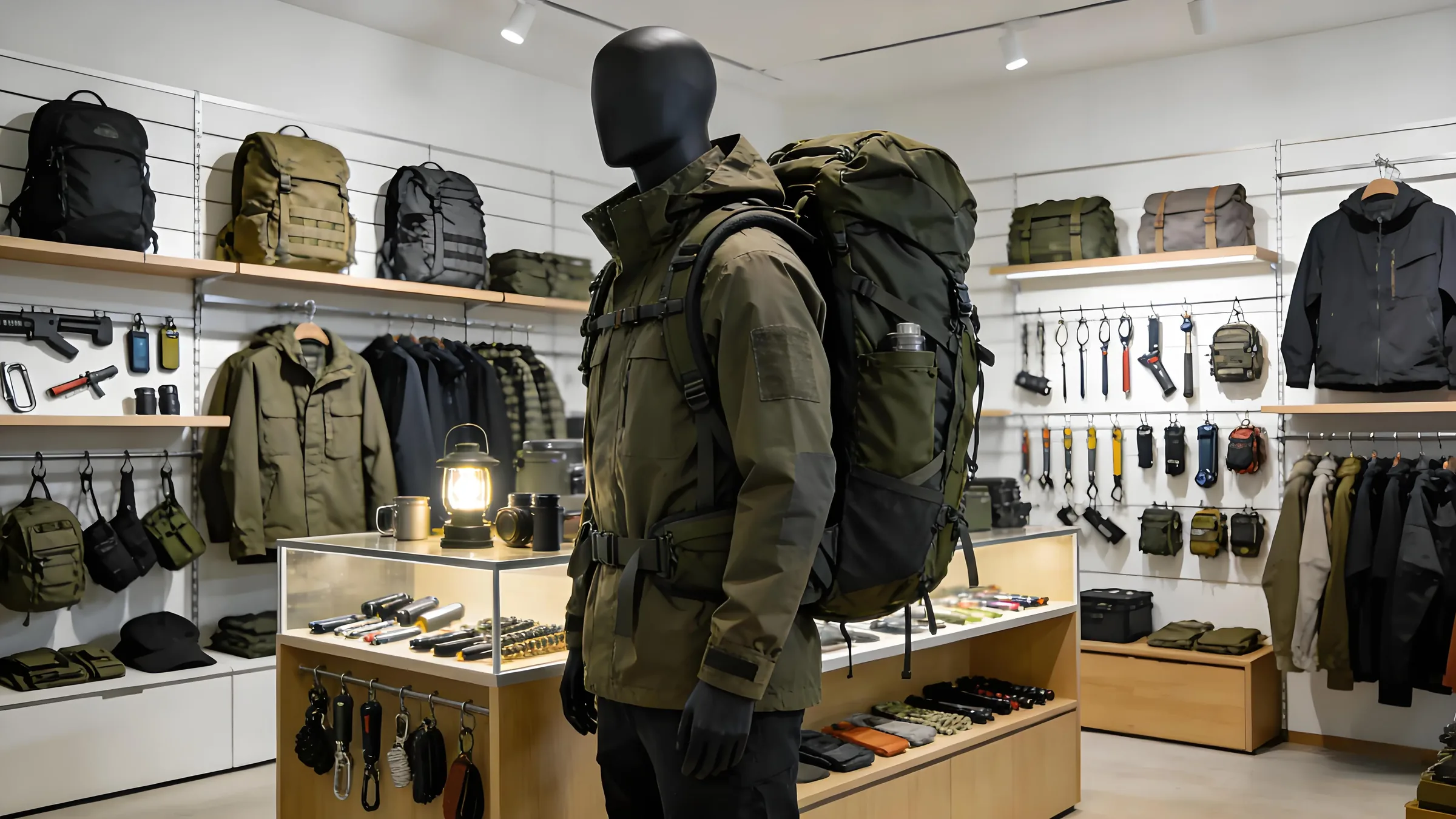 Premium tactical gear collection featuring outdoor and EDC equipment