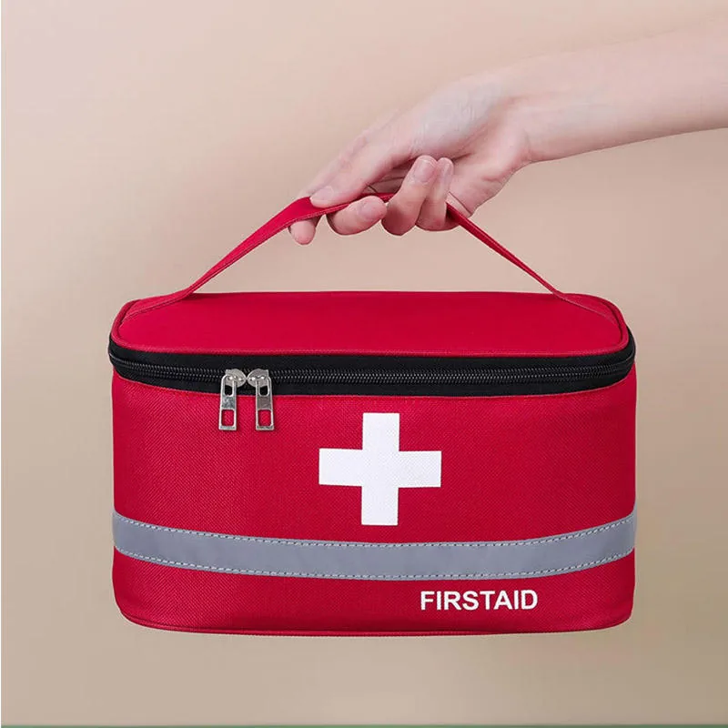 Oxford Medicine Bag Outdoor Hiking — Black view 4