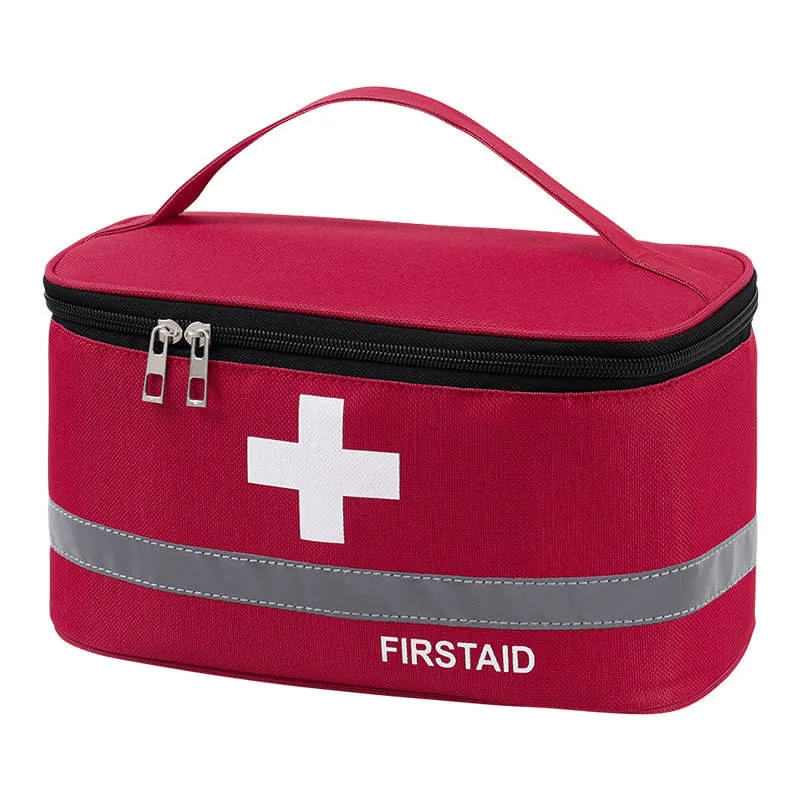 Oxford Medicine Bag Outdoor Hiking — Black view 5