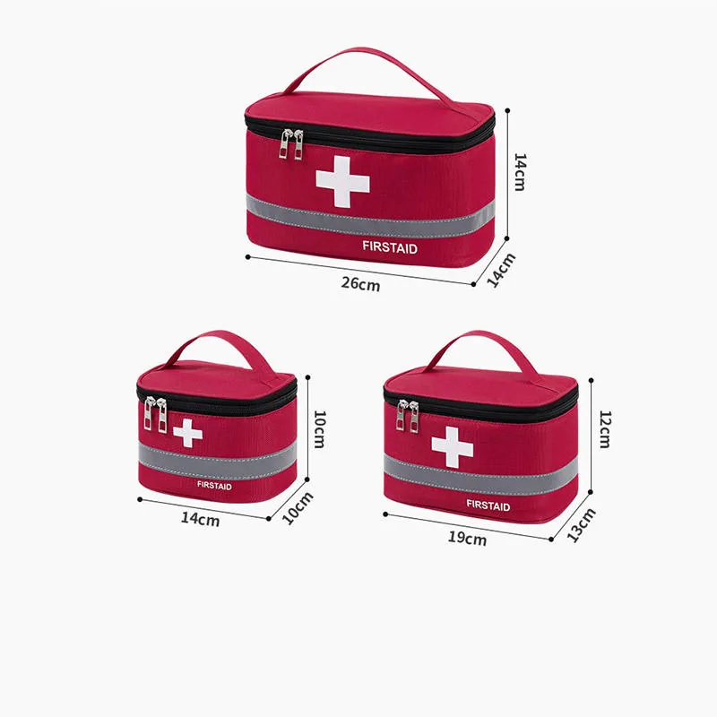 Oxford Medicine Bag Outdoor Hiking — Black view 6