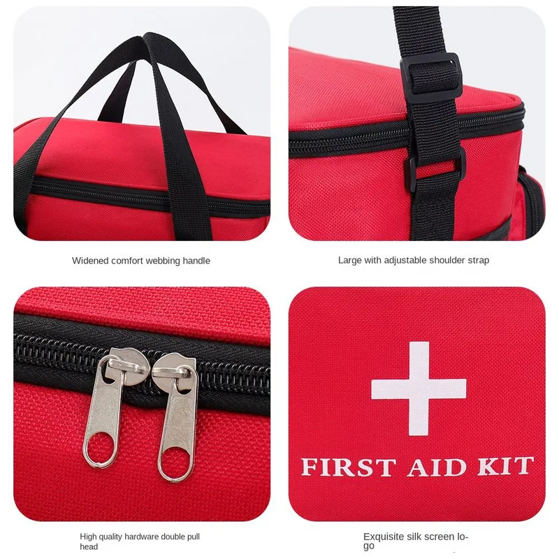 Outdoor Medical Shoulder Bag — Black view 4