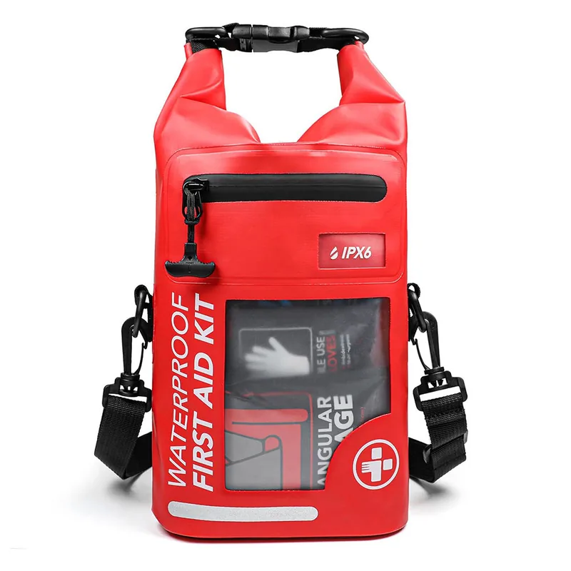 2L Waterproof First Aid Kit Bag — Black — IFAK & Medical Equipment