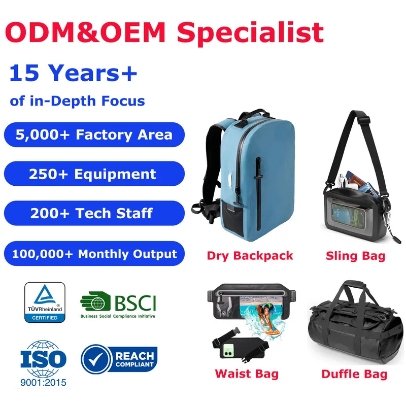 2L Waterproof First Aid Kit Bag — Black view 6