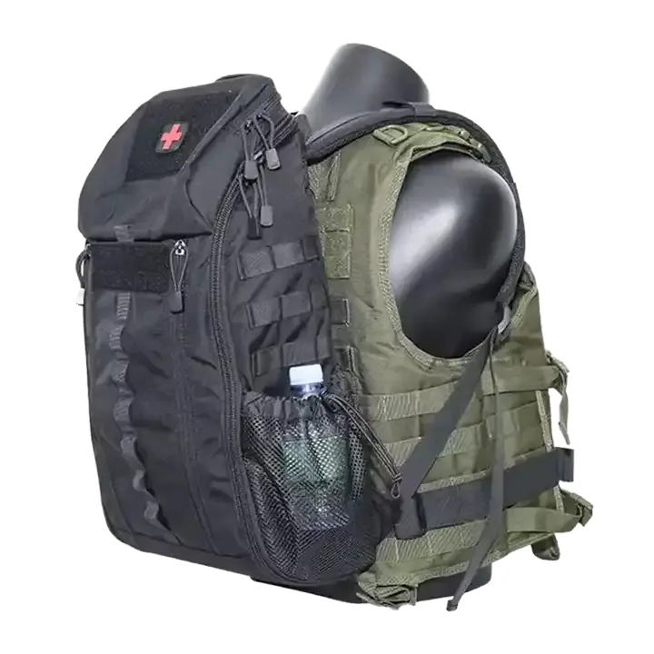 Camouflage Tactical Backpack First Aid — Camo view 6