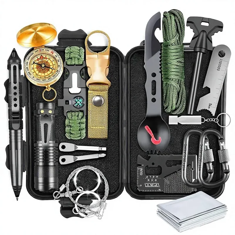 In-Car Survival First Aid Kit — Black — IFAK & Medical Equipment