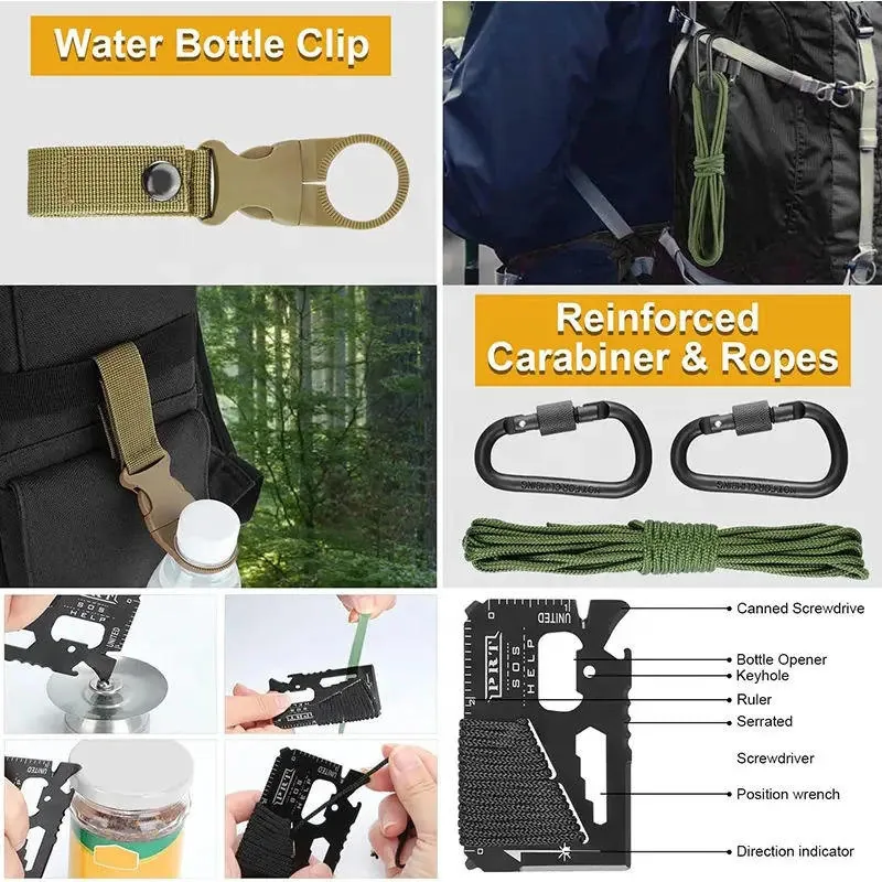 In-Car Survival First Aid Kit — Black view 5