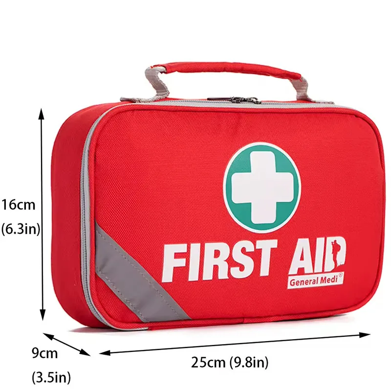 258-Piece First Aid Kit Set — Red view 3
