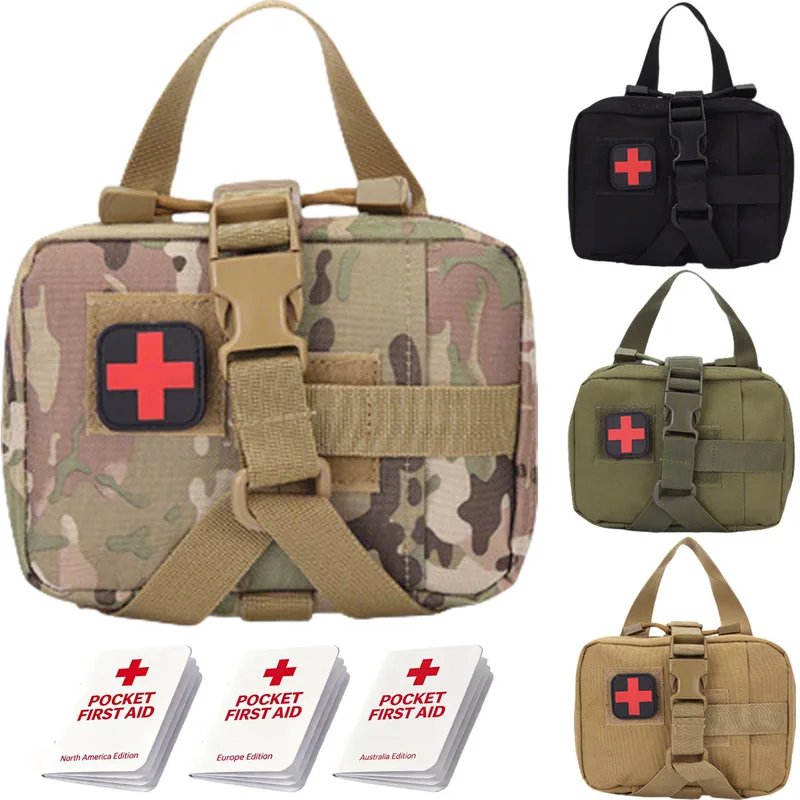 Small Individual First Aid IFAK Kit — Black — IFAK & Medical Equipment