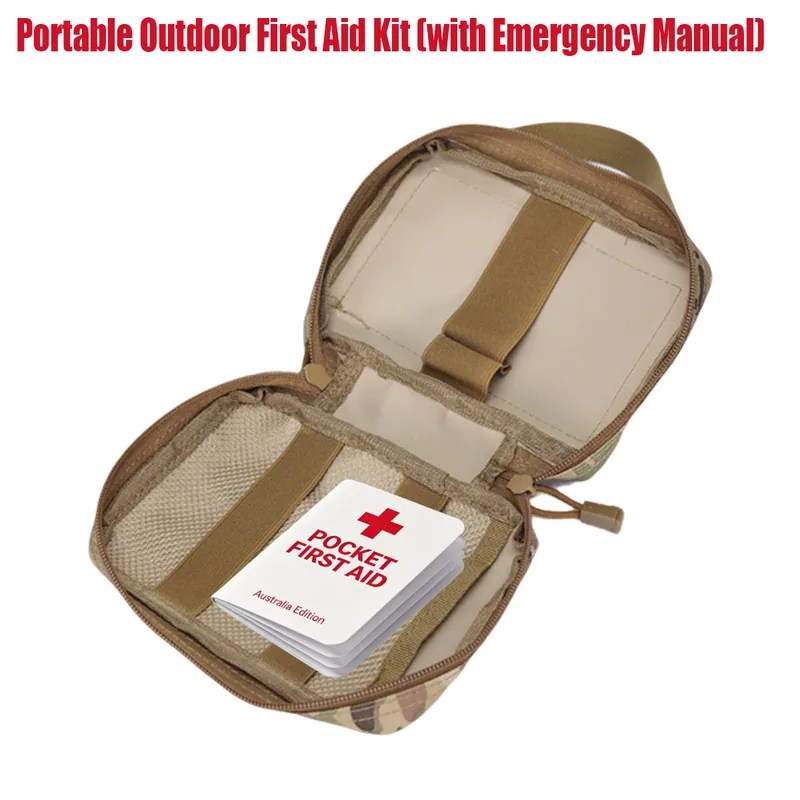 Small Individual First Aid IFAK Kit — Black view 5