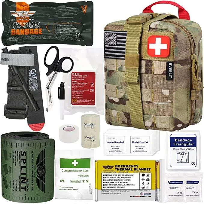 MOLLE IFAK EDC Kit Pouch — Black view 6