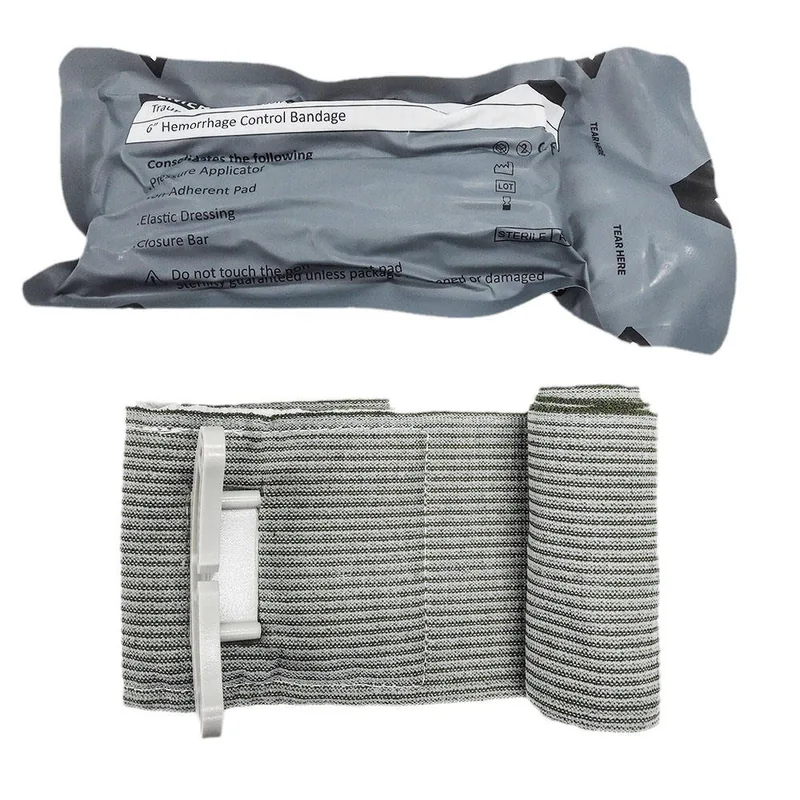 4-6 Inch High Elastic Bandage — Black view 5