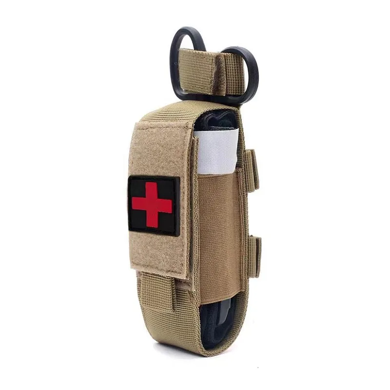 Portable Tactical TQ Trauma Kit — Black — IFAK & Medical Equipment