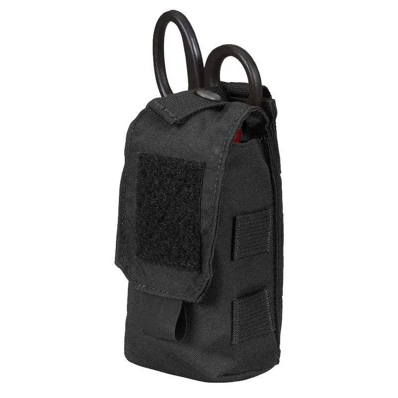 Cross Patch Bungee TQ Holder — Black view 3