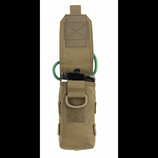 Cross Patch Bungee TQ Holder — Black view 6