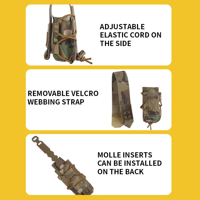 Tactical Medical TQ Pouch Emergency — Black view 5