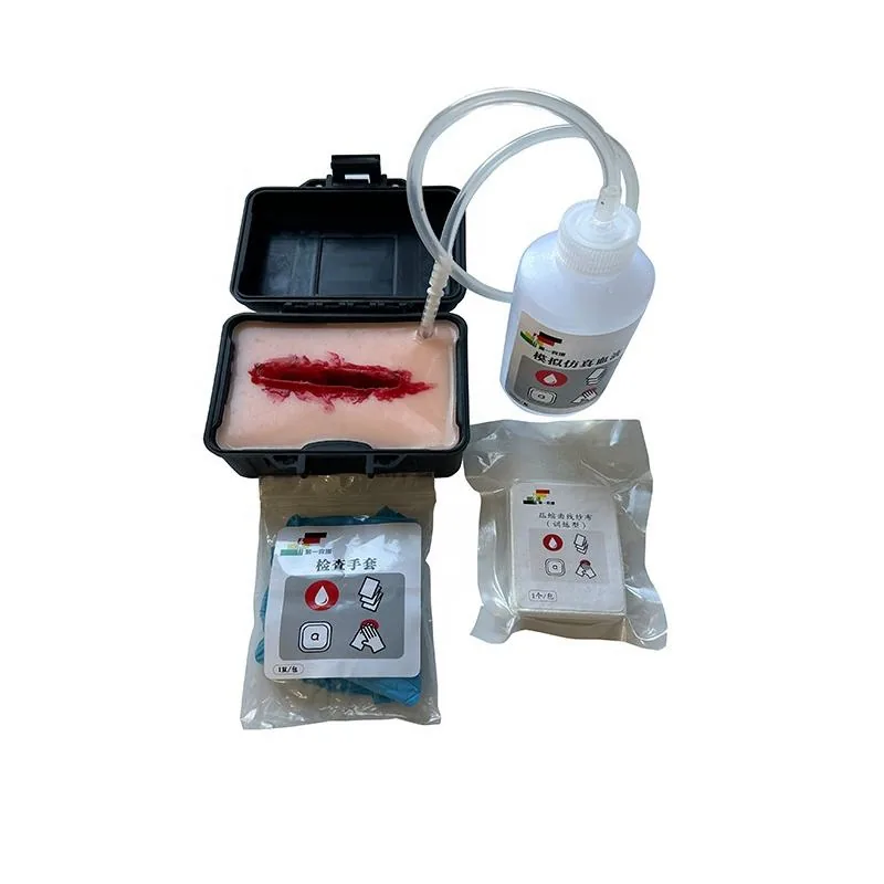 Tactical Emergency Injury Simulation Manikin Wound Hemostasis Trainer — IFAK & Medical Equipment