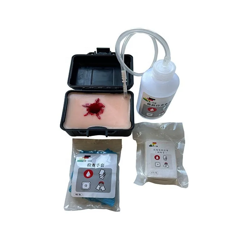 Tactical Emergency Injury Simulation Manikin Wound Hemostasis Trainer view 2