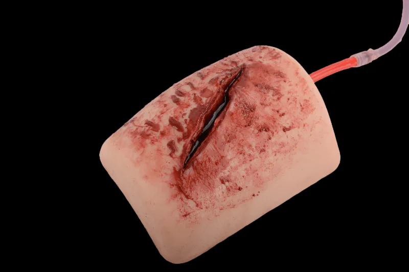 Stop Bleeding Control Training Kit with Three Wound Packing Simulators view 2