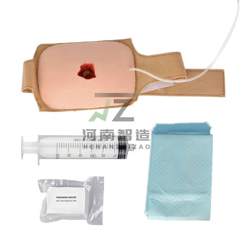 Wearable Bleeding Wound Simulator Kit with Wound Packing Trainer view 2