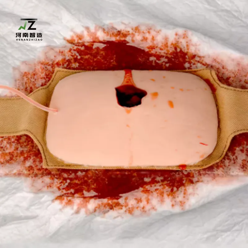 Wearable Bleeding Wound Simulator Kit with Wound Packing Trainer view 3