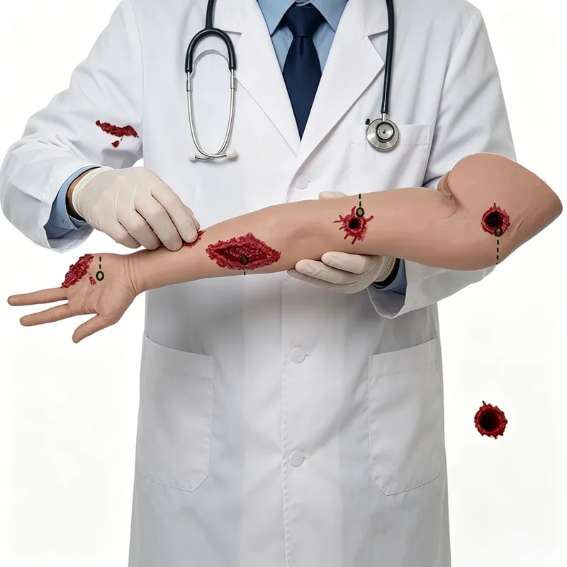 Medical Tourniquet Wound Packing Arm Trainer view 2