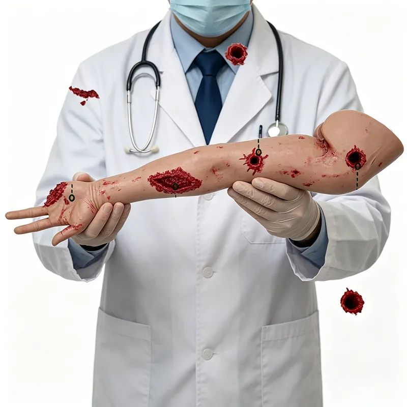 Medical Tourniquet Wound Packing Arm Trainer view 3
