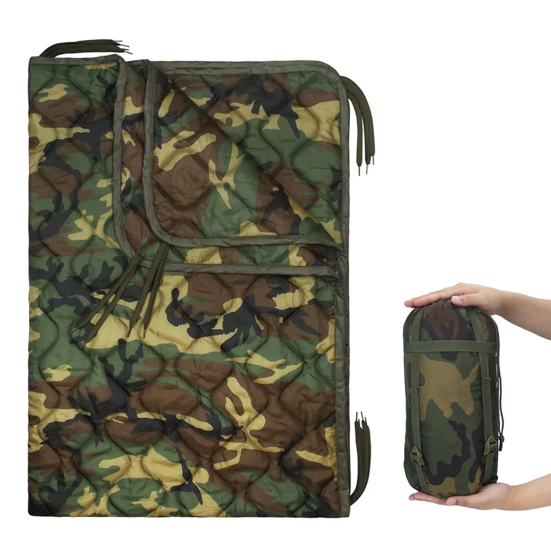 Extreme Warm Tactical Insulated Blanket — Camo — Survival & Outdoor Tools