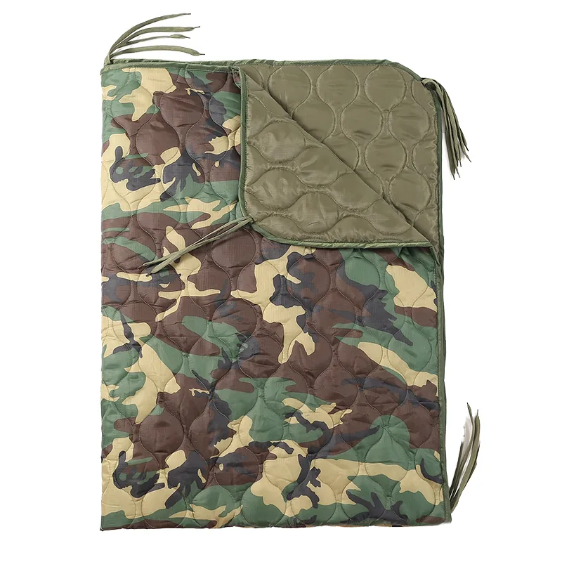 Waterproof Insulation Poncho Liner — Camo view 2