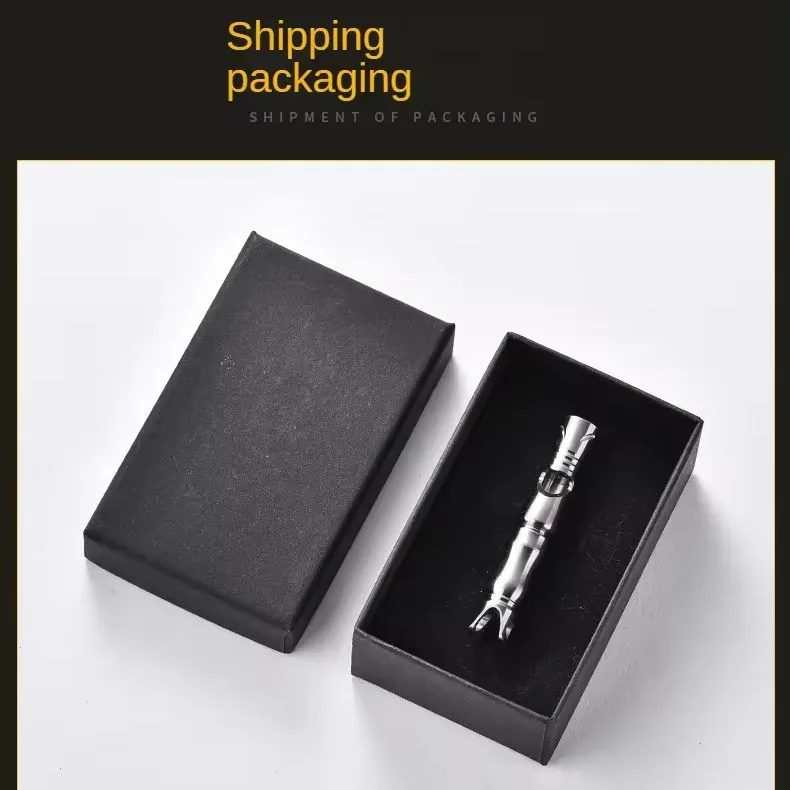 Titanium Alloy Dog Whistle Survival — Silver view 6