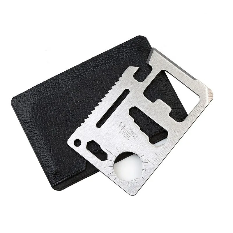 Outdoor Multi-Function Mini Tool — Black — Survival & Outdoor Tools