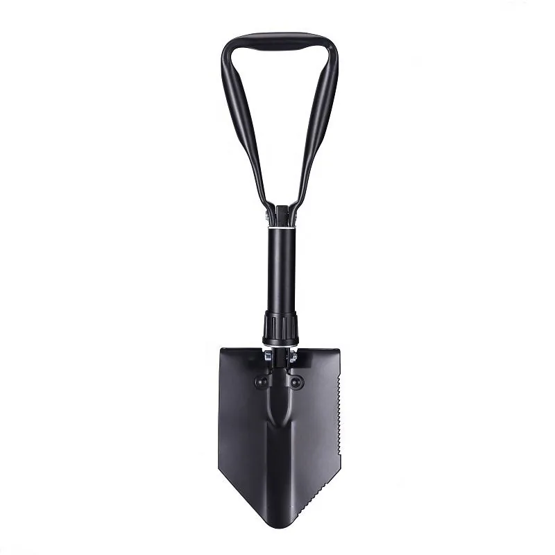 305 Folding Survival Shovel with Pickaxe — Silver view 6