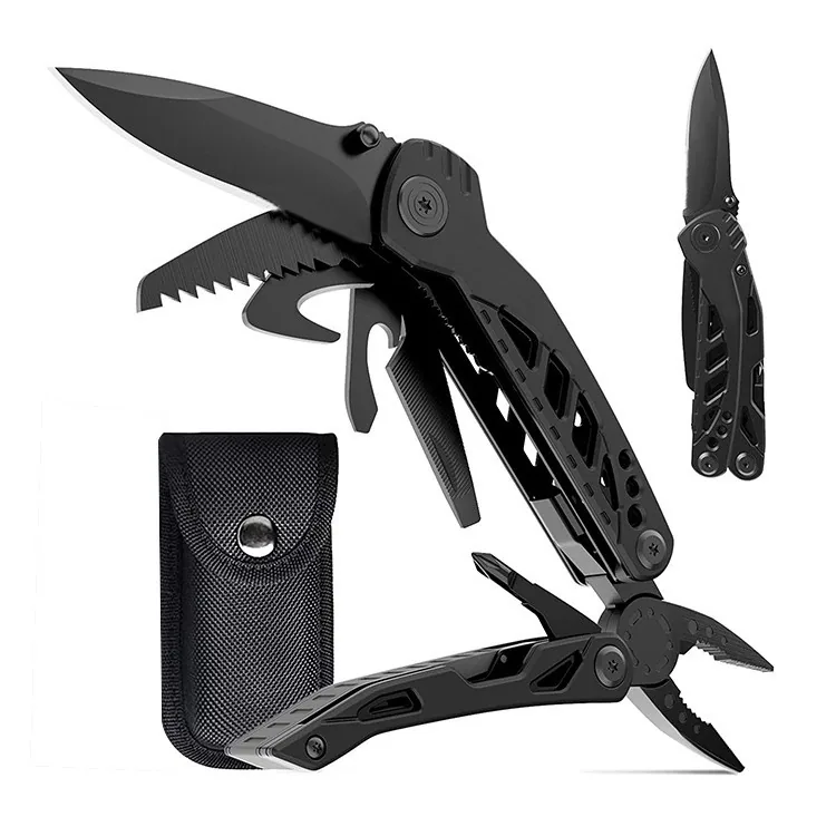 Multifunctional Survival Plier Tool — Black view 2