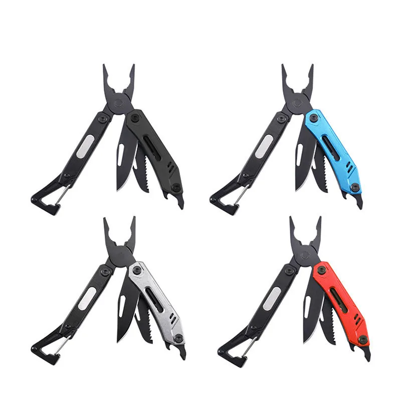 9-in-1 Aluminum Handle Multi-Tool — Black view 3