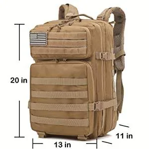 72 Hours Earthquake Bug-Out Bag — Black view 2