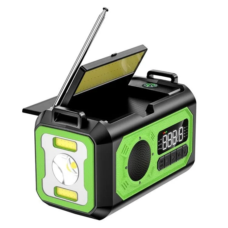 Hand Crank Power Generator Emergency — Black view 4
