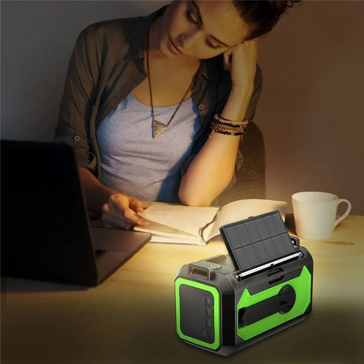 Hand Crank Power Generator Emergency — Black view 5
