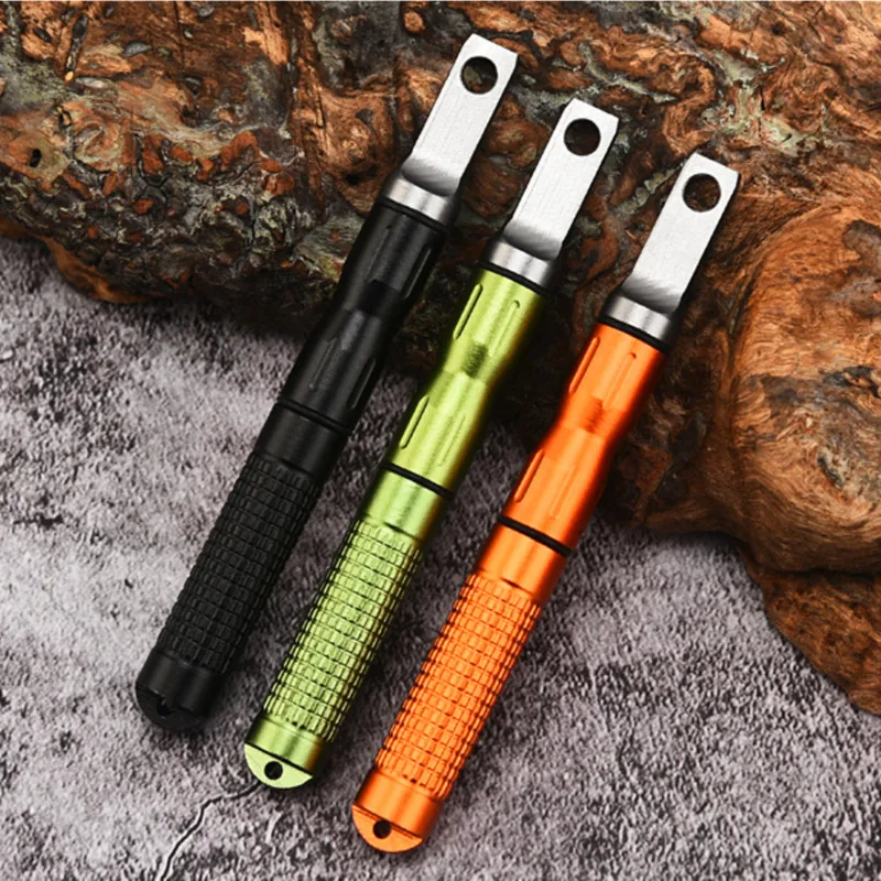 Magnesium Fire Starter Kit — Black — Survival & Outdoor Tools