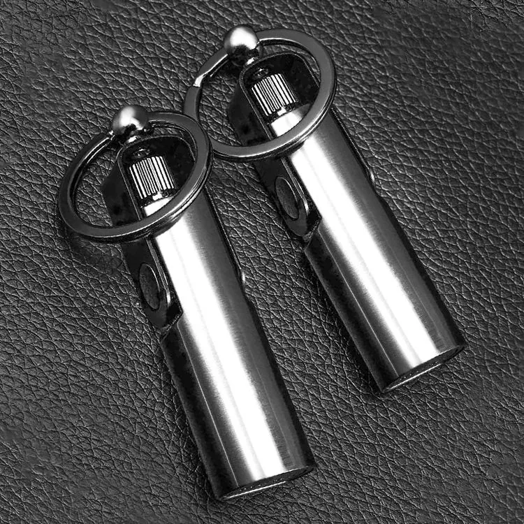 Permanent Match Lighter Keychain — Silver view 6