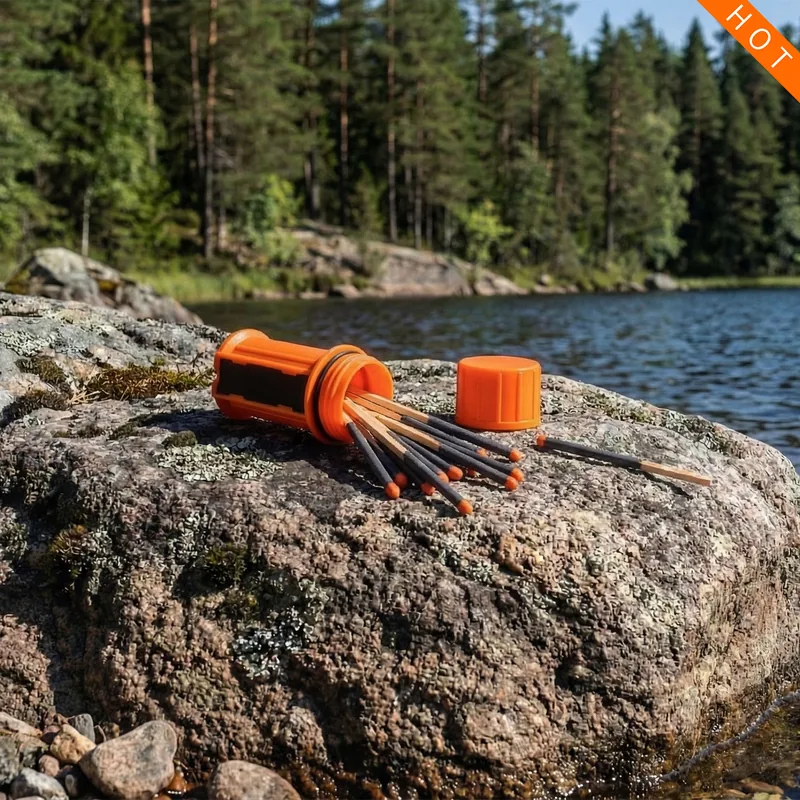 Waterproof Matches 65mm — Orange — Survival & Outdoor Tools