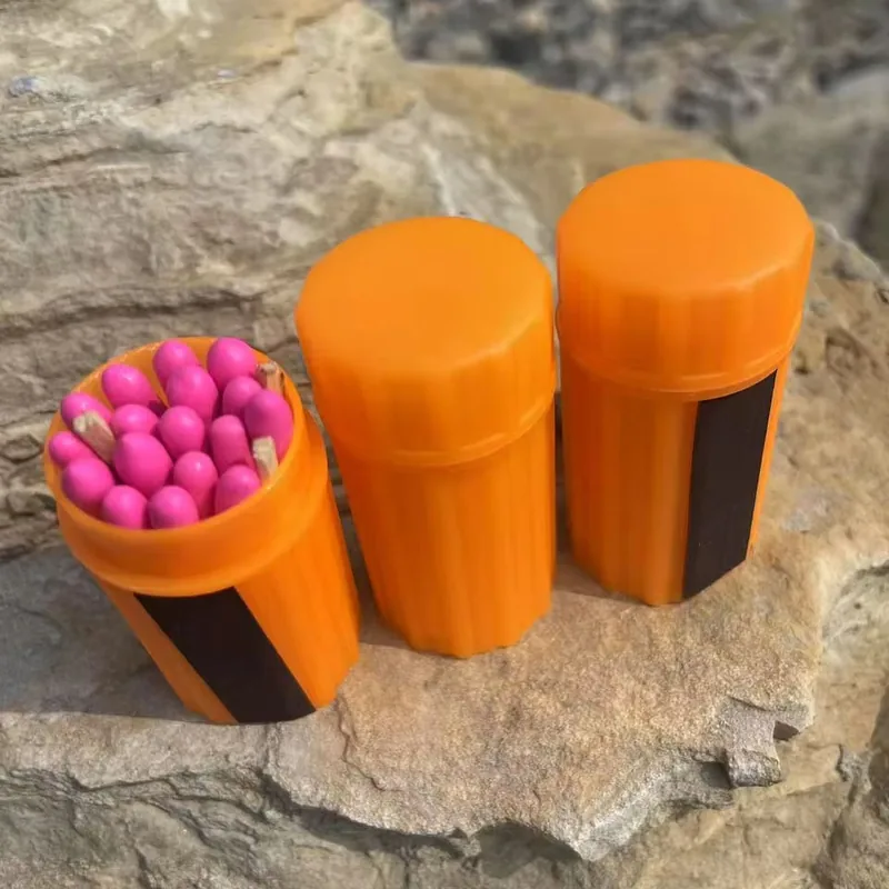 Wood Matches Waterproof Windproof — Red — Survival & Outdoor Tools