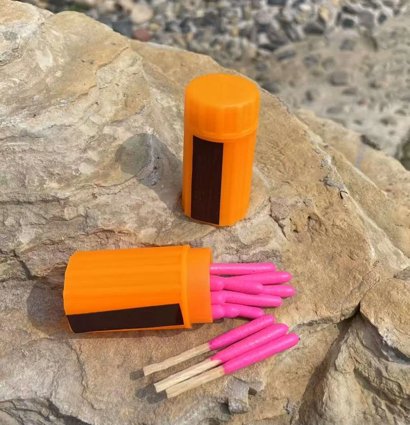 Wood Matches Waterproof Windproof — Red view 2