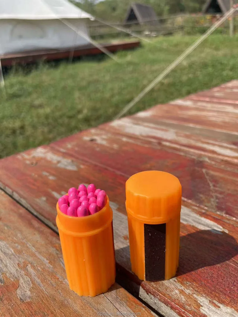 Wood Matches Waterproof Windproof — Red view 5
