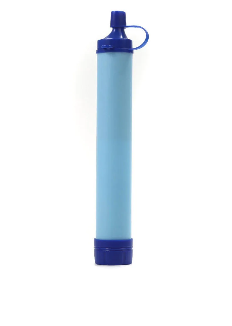 Portable Outdoor Water Filter — Blue view 2
