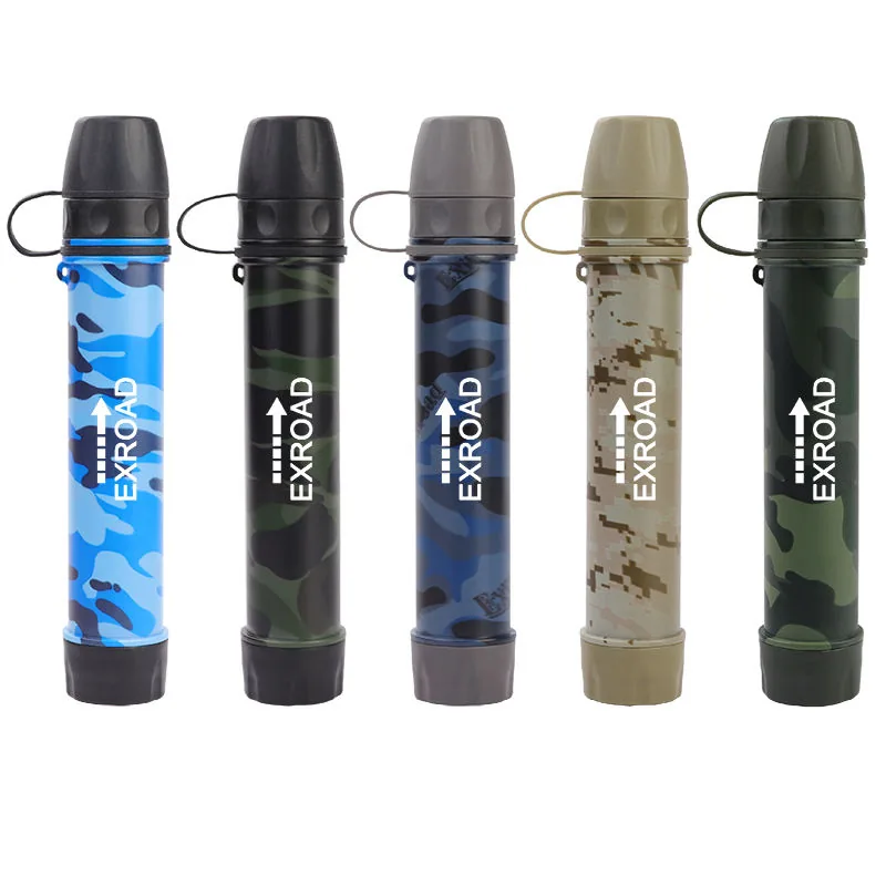 Personal Straw Water Filtration System — Camo view 5