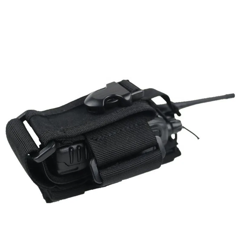 MOLLE Radio Walkie Talkie Pouch with Waterproof Zipper view 6