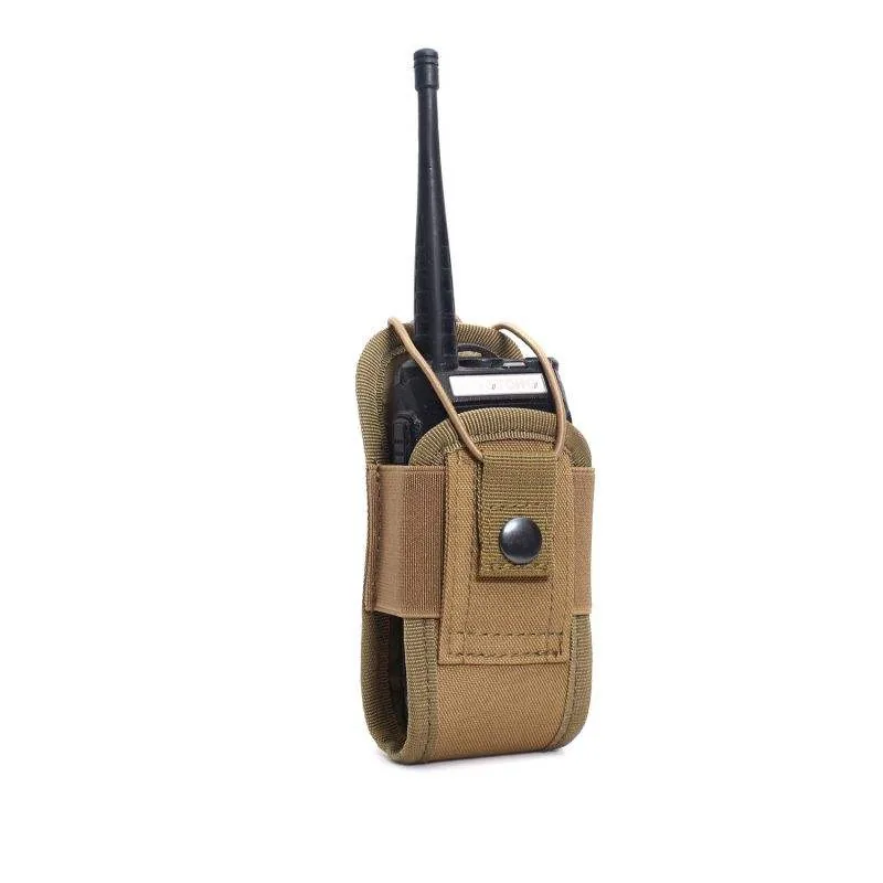 MOLLE Walkie Talkie Radio Pouch with Shockproof Padding — Tactical Accessories