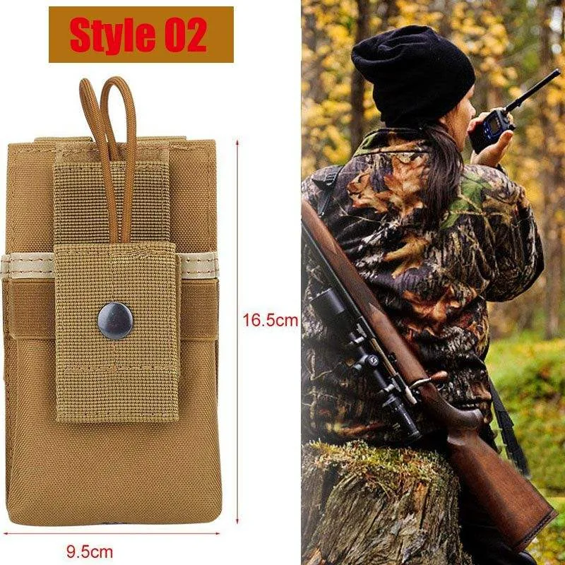 MOLLE Walkie Talkie Radio Pouch with Shockproof Padding view 4