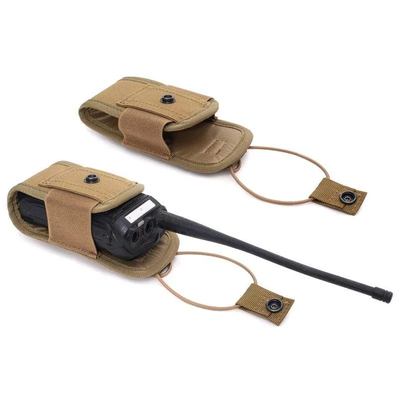 MOLLE Walkie Talkie Radio Pouch with Shockproof Padding view 5