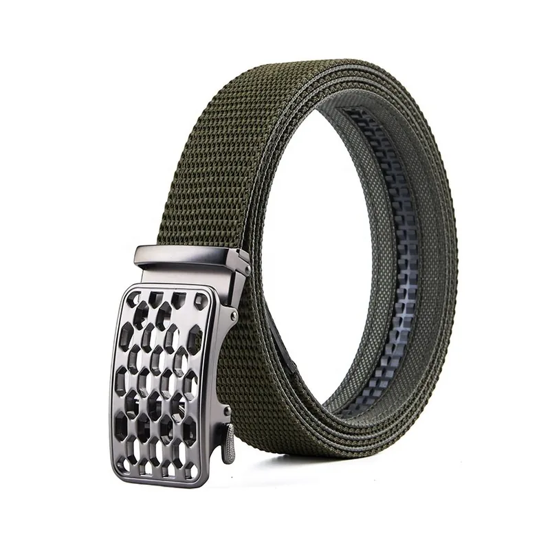 Quick Release Metal Buckle Belt — Black — Tactical Accessories